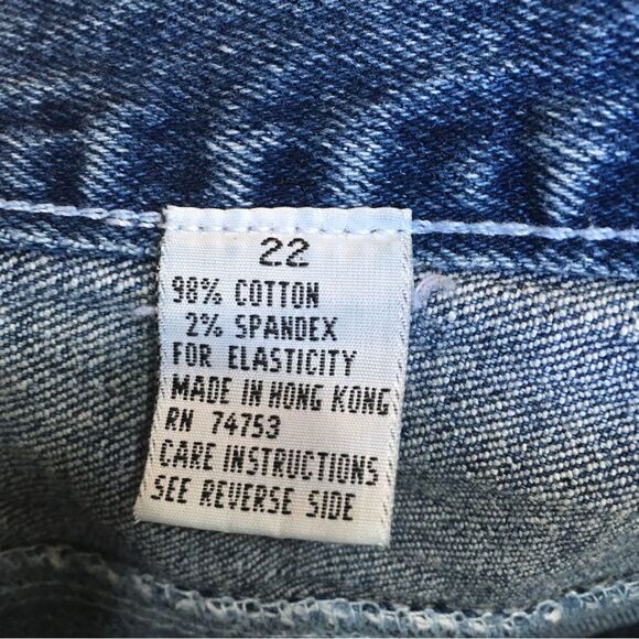 VINTAGE ZANA DI JEANS WITH UNIQUE STUDDED SIDES - Picture 9 of 9